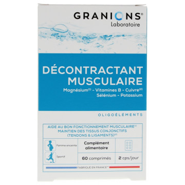 Granions Décontractant Musculaire 60 comprimés