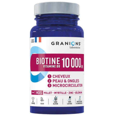 Granions Biotine 10000 µg 60 comprimés
