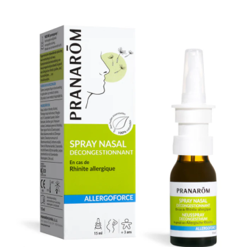 Pranarōm Spray Nasal Décongestionnant Rhinite Allergique 15ml