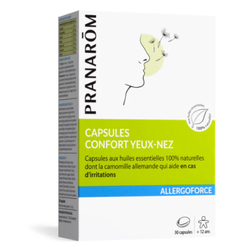 Pranarōm Confort Yeux-Nez 30 capsules