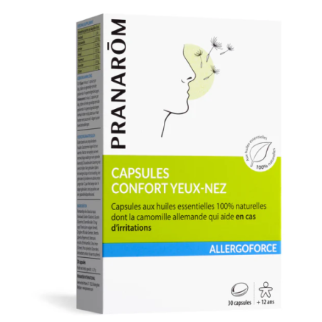 Pranarōm Confort Yeux-Nez 30 capsules