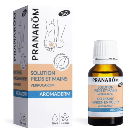 Pranarōm Solution Anti-Verrues Pieds et Mains 10ml
