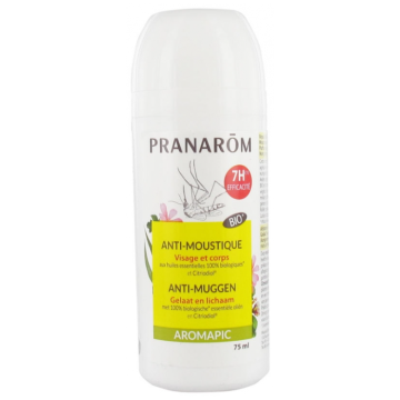 Pranarōm Aromapic Roller Anti-Moustique Lait Corporel 75ml