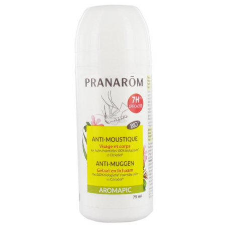 Pranarōm Aromapic Roller Anti-Moustique Lait Corporel 75ml