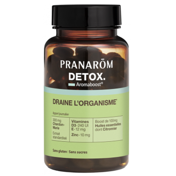Pranarōm Aromaboost Détox 60 capsules