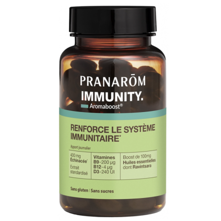 Pranarōm Aromaboost Immunité 60 capsules