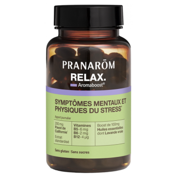 Pranarōm Aromaboost Relax Détente 60 capsules