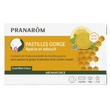 Pranarōm Aromaforce Pastilles Gorge 24 pastilles
