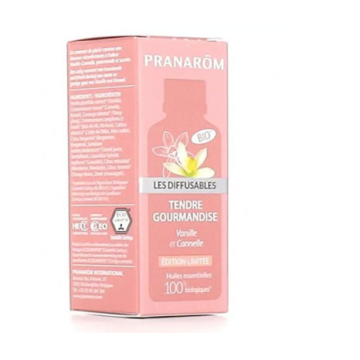 Pranarōm Les Diffusables Tendre Gourmandise Vanille Cannelle 10ml