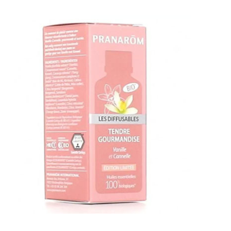 Pranarōm Les Diffusables Tendre Gourmandise Vanille Cannelle 10ml