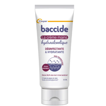 Baccide Crème Mains Hydroalcoolique 50ml