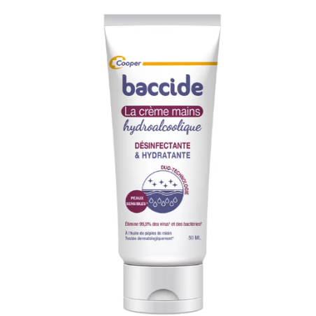Baccide Crème Mains Hydroalcoolique 50ml