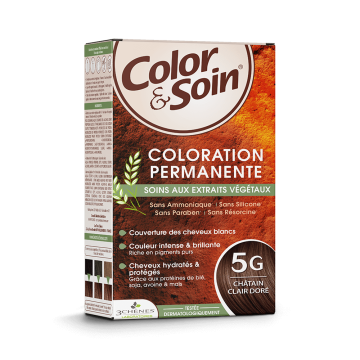 3 Chênes Color et Soin chatain clair doré 5G