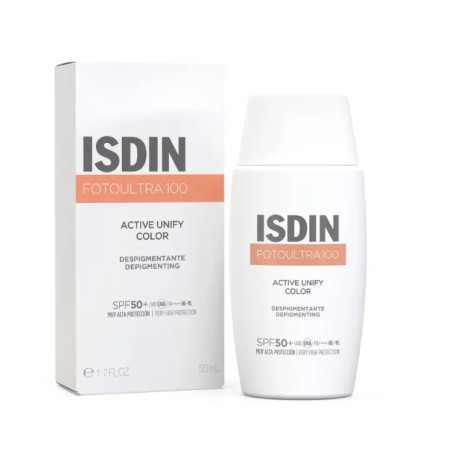 Isdin FotoUltra 100 Active Unify Color Dépigmentant SPF50+ 50ml