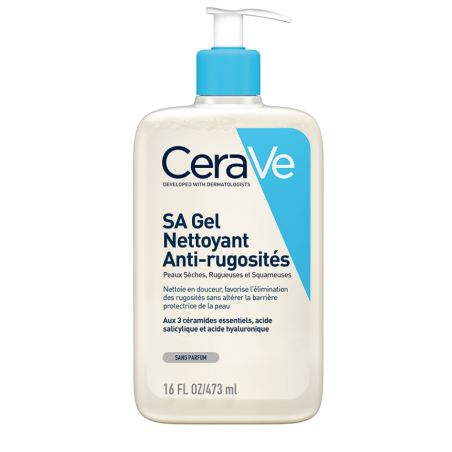CeraVe SA Gel Nettoyant Anti-Rugosités