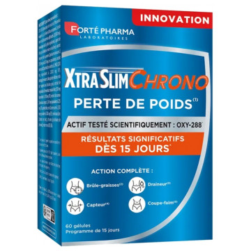 Forté Pharma XtraSlim Chrono Perte de Poids 60 gélules