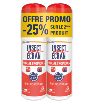 Insect Ecran Spécial Tropiques 2x75ml