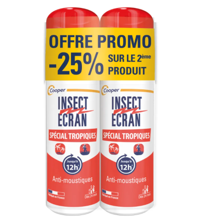 Insect Ecran Spécial Tropiques 2x75ml