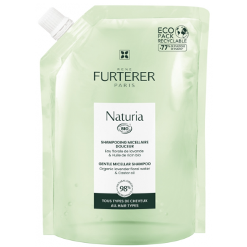 René Furterer Naturia Shampoing Micellaire Douceur Éco-Recharge 400ml