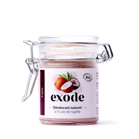 Exode Déodorant Naturel Coco 50g