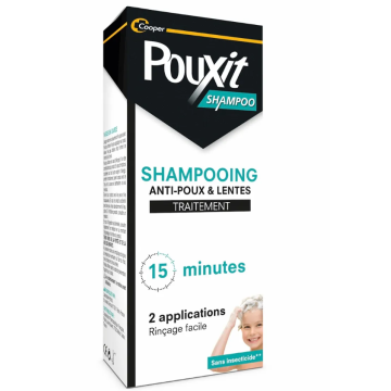 Pouxit Shampoing Anti-Poux et Lentes Traitement 15 Minutes 200ml