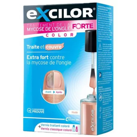 Excilor Forte  Traitement de la Mycose de l'Ongle Nude 30ml