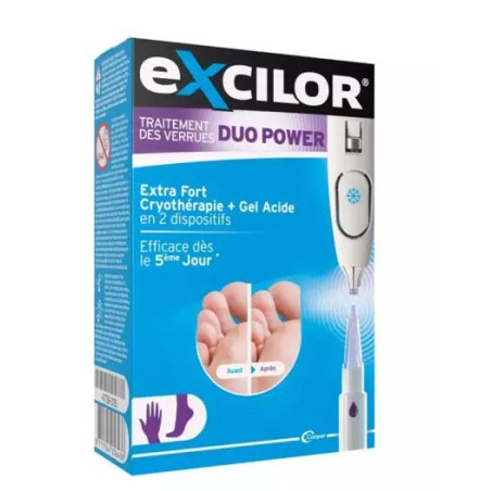 Excilor Duo Power Traitement des Verrues Mains et Pieds