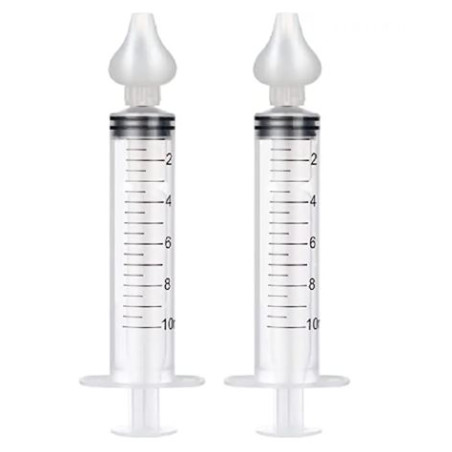 L2N Seringues Bébé pour Lavage Nasal x2