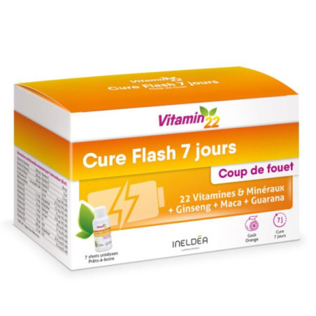 Vitamin 22 Cure Flash 7 Jours 7 Shots