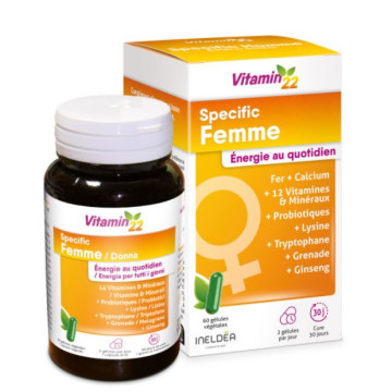 Vitamin 22 Specific Femme 60 gélules