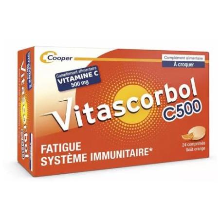 Vitascorbol C500 24 comprimés