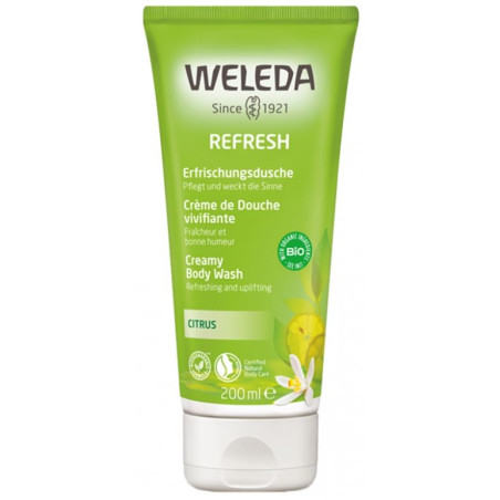 Weleda Crème de Douche Vivifiante Citrus 200ml