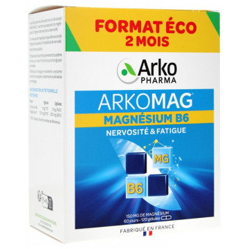 Arkopharma Arkomag Magnésium B6 120 gélules