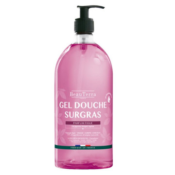 BeauTerra Gel Douche Surgras Figue 1L