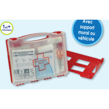 Trousse Multi Pharma 30 avec Support Mural