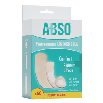 Abso Pansements Universels x 60