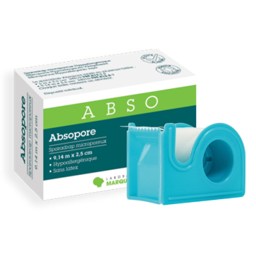 Abso Sparadrap Microporeux 9.14m x 2.5cm