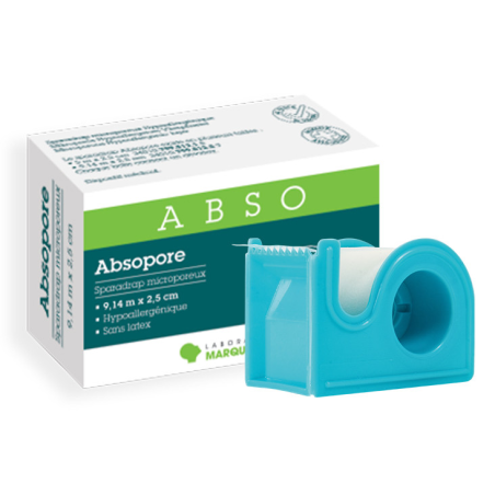 Abso Sparadrap Microporeux 9.14m x 2.5cm
