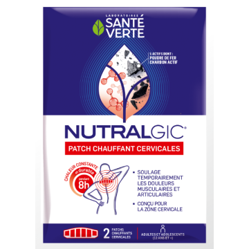 Santé Verte Nutralgic Patch Chauffant Cervicales x 2