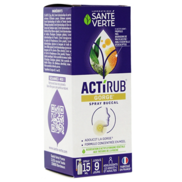 Santé Verte Actirub Spray Buccal 15ml