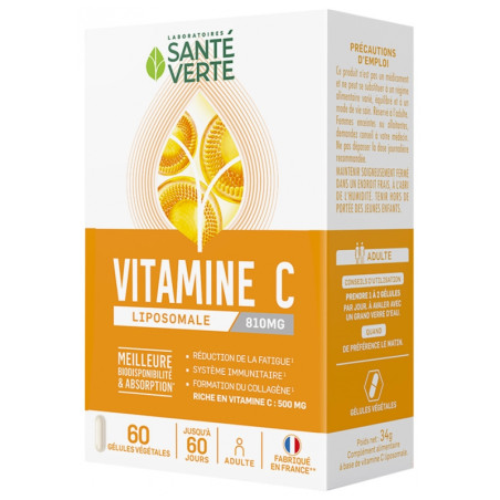 Santé Verte Vitamine C Liposomale 60 gélules