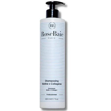 RoseBaie Shampoing Biotine x Collagène 500ml