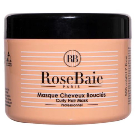 RoseBaie Masque Cheveux Bouclés, Frisés et Crépus 500ml