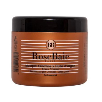 RoseBaie Masque Argan & kératine Cheveux Colorés 500ml