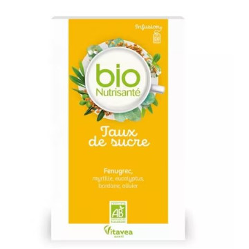 Bio Nutrisanté Infusion Taux de sucres 20 sachets