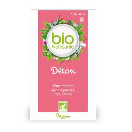 Bio Nutrisanté Infusion Détox 20 sachets