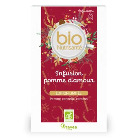 Bio Nutrisanté Infusion Pomme d'Amour 20 sachets