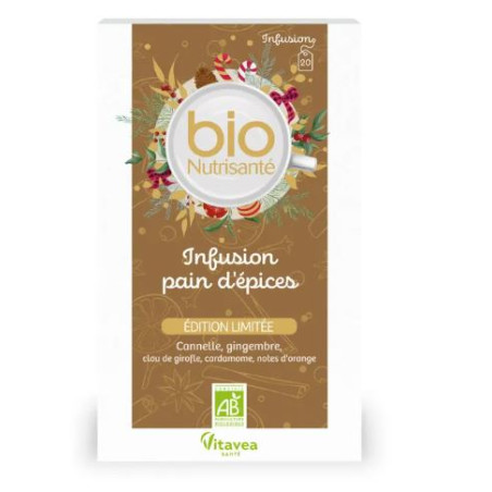 Bio Nutrisanté Infusion Pain d'épices 20 sachets