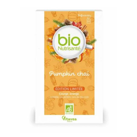Bio Nutrisanté Infusion Pumpkin Chaï 20 sachets