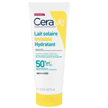 CeraVe Lait Solaire Invisible Hydratant SPF50+ 75ml